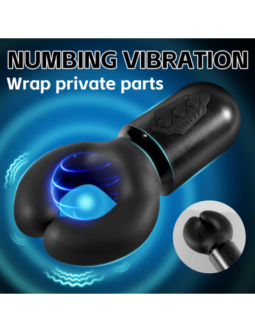 CARL Penis Massager – Dual Action Clamp Vibrator