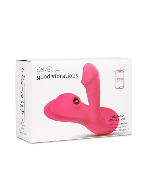 APP Remote Control Thrusting Vibrator – Sync Wave