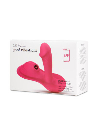 APP Remote Control Thrusting Vibrator – Sync Wave