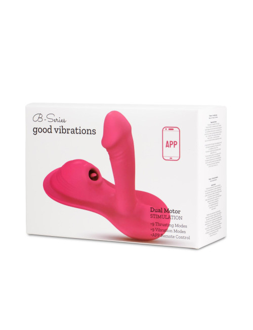 APP Remote Control Thrusting Vibrator – Sync Wave