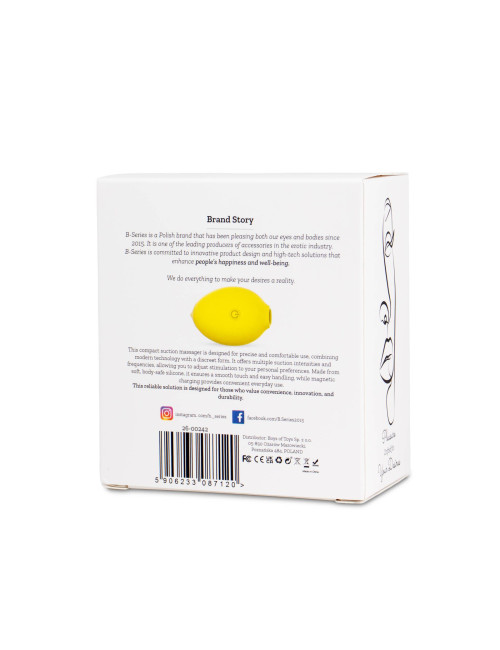 B - Series Lyla Lemon Pulse Masturbator