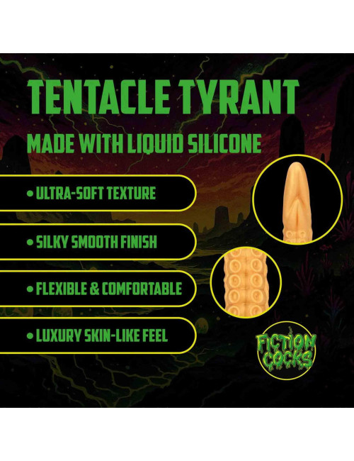 Tentacle Tyrant - Anal Snake - 21.7" / 55 cm - Golden