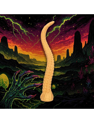 Tentacle Tyrant - Anal Snake - 21.7" / 55 cm - Golden