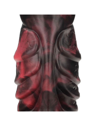 Infernal Demon - Silicone Dildo - Red/Black