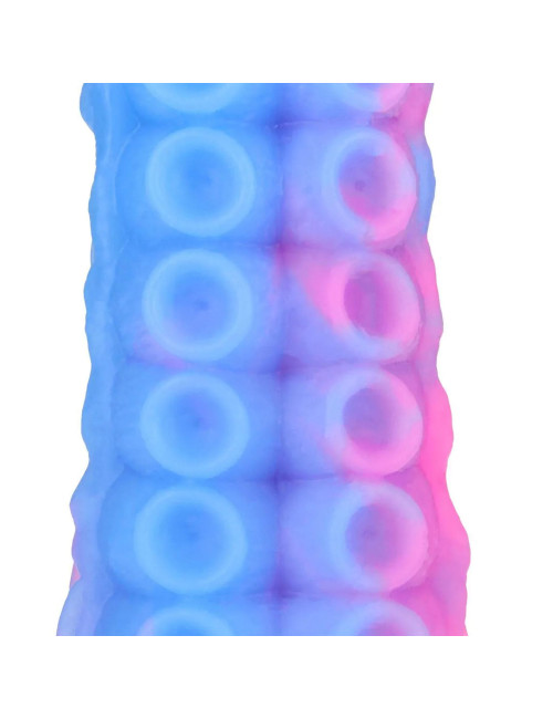 Tentacle Serpent - Anal Snake - 19.7" / 50 cm - Purple/Blue