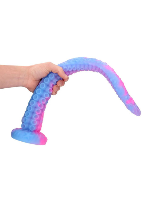 Tentacle Serpent - Anal Snake - 19.7" / 50 cm - Purple/Blue