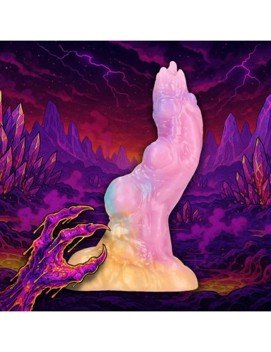 Rainbow Invader - Silicone Dildo - Rainbow