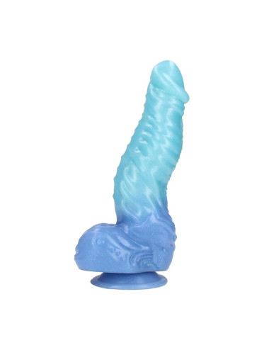 Deep Sea Hydra - Silicone Dildo - Blue