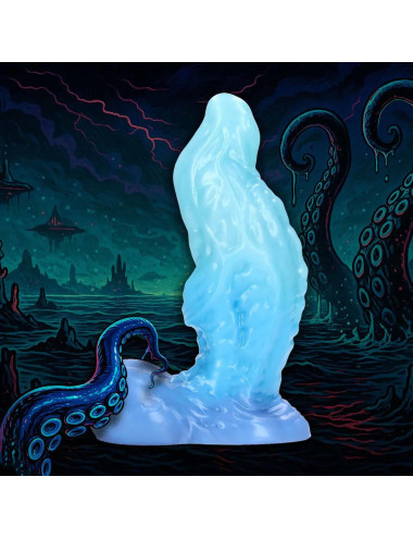 Aquatic Ravager - Silicone Dildo - Blue