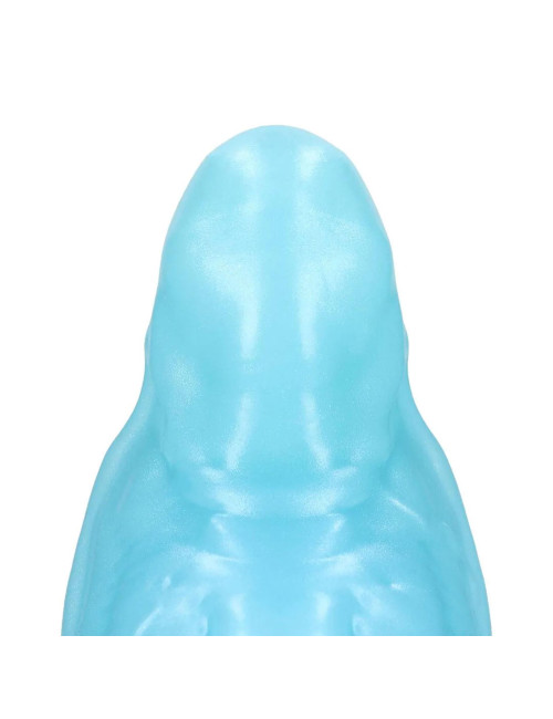 Fiction Cocks Aquatic Ravager Silicone Dildo Blue