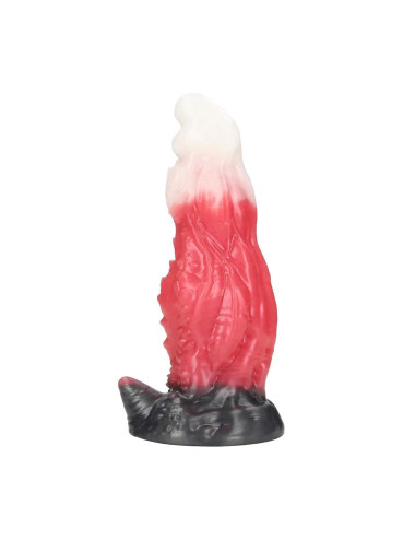 Space Night Fiend - Silicone Dildo - Red/White