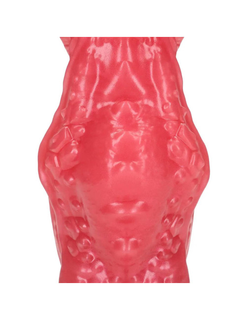 Fiction Cocks Space Night Fiend Silikonowy Dildo Red/White