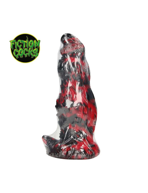 Hell Night Fiend - Silicone Dildo - Red/Black