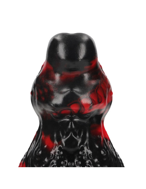 Hell Night Fiend - Silicone Dildo - Red/Black