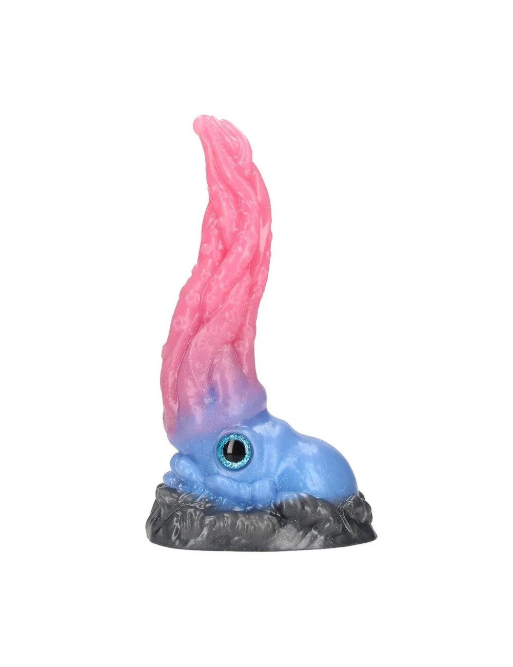 Kraken's Lick - Silicone Dildo - Blue/Red