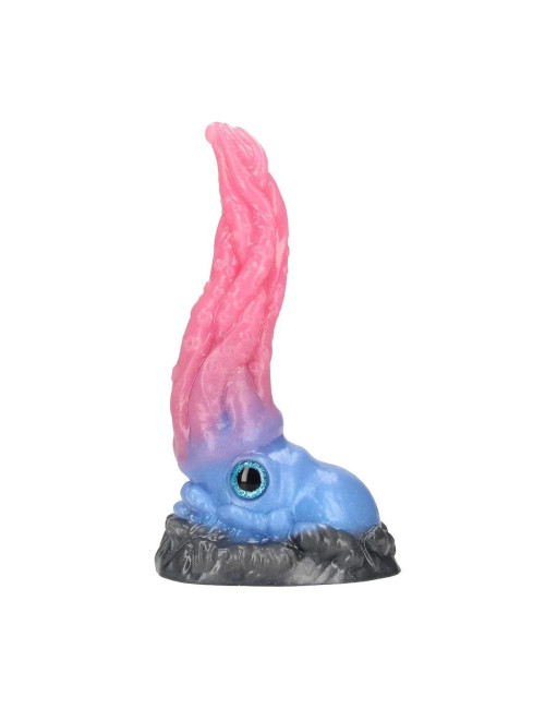 Kraken's Lick - Silicone Dildo - Blue/Red