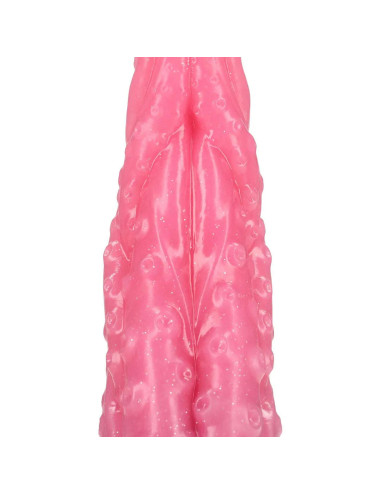 Kraken's Lick - Silicone Dildo - Blue/Red