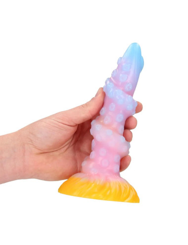 Rainbow Kraken - Silicone Butt Plug - Rainbow