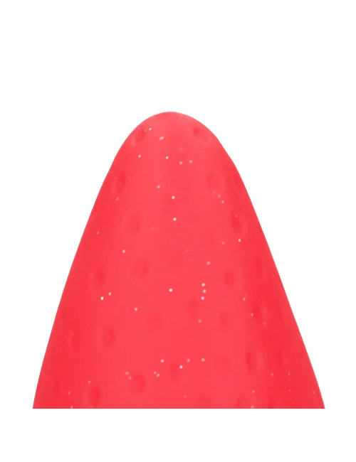 Whipped Berry - Silicone Butt Plug - Red/Yellow