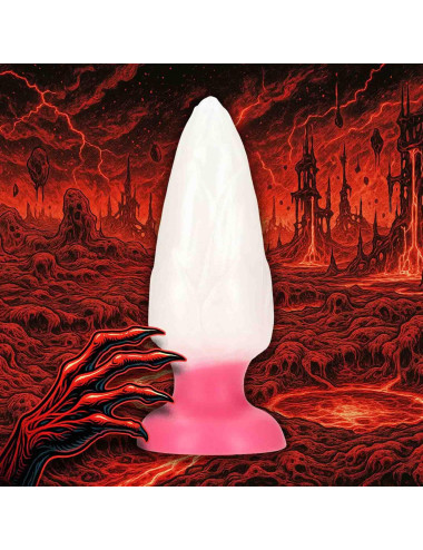 Chimera - Egg plug - White/Red