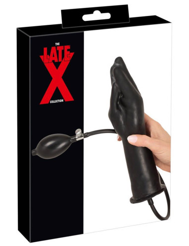 Inflatable Latex Hand black