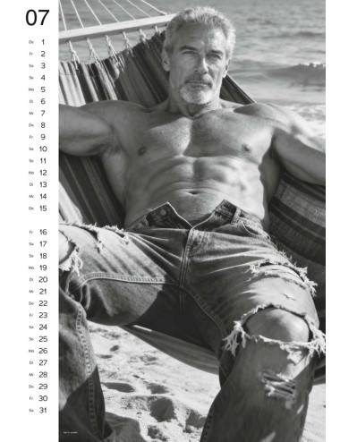Pin-up Calendar Men 2027