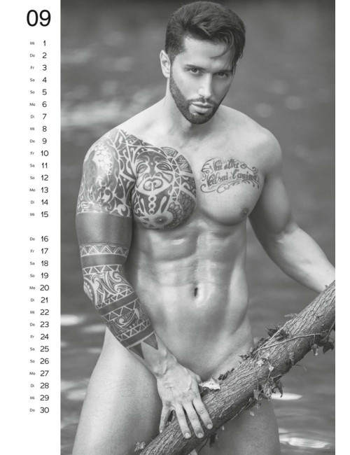 Pin-up Calendar Men 2027