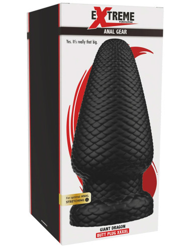 Giant Dragon Butt Plug PVC XXXL