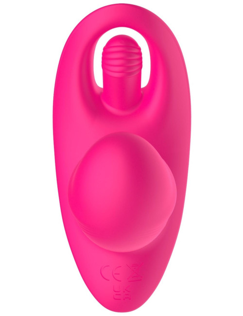 Flicking wearable vibrator