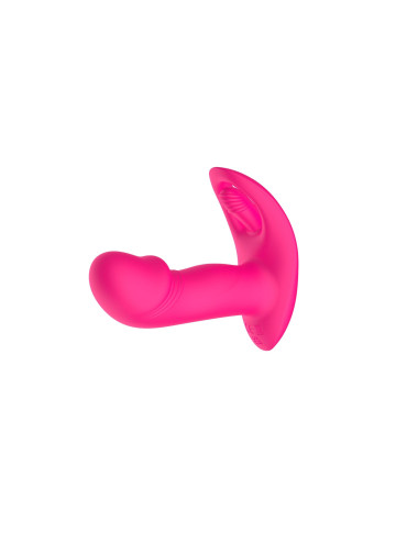 Flicking wearable vibrator