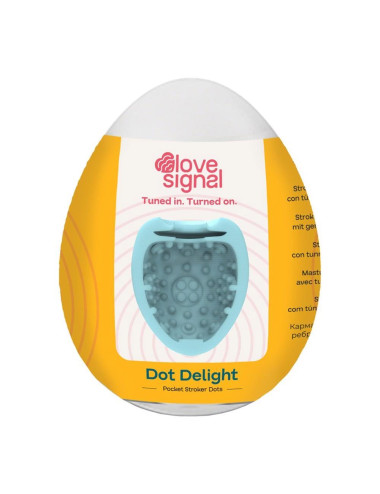 LOVE SIGNAL DOT DELIGHT POCKET STROKER