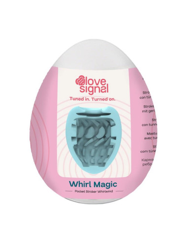 LOVE SIGNAL WHIRL MAGIC POCKET STROKER