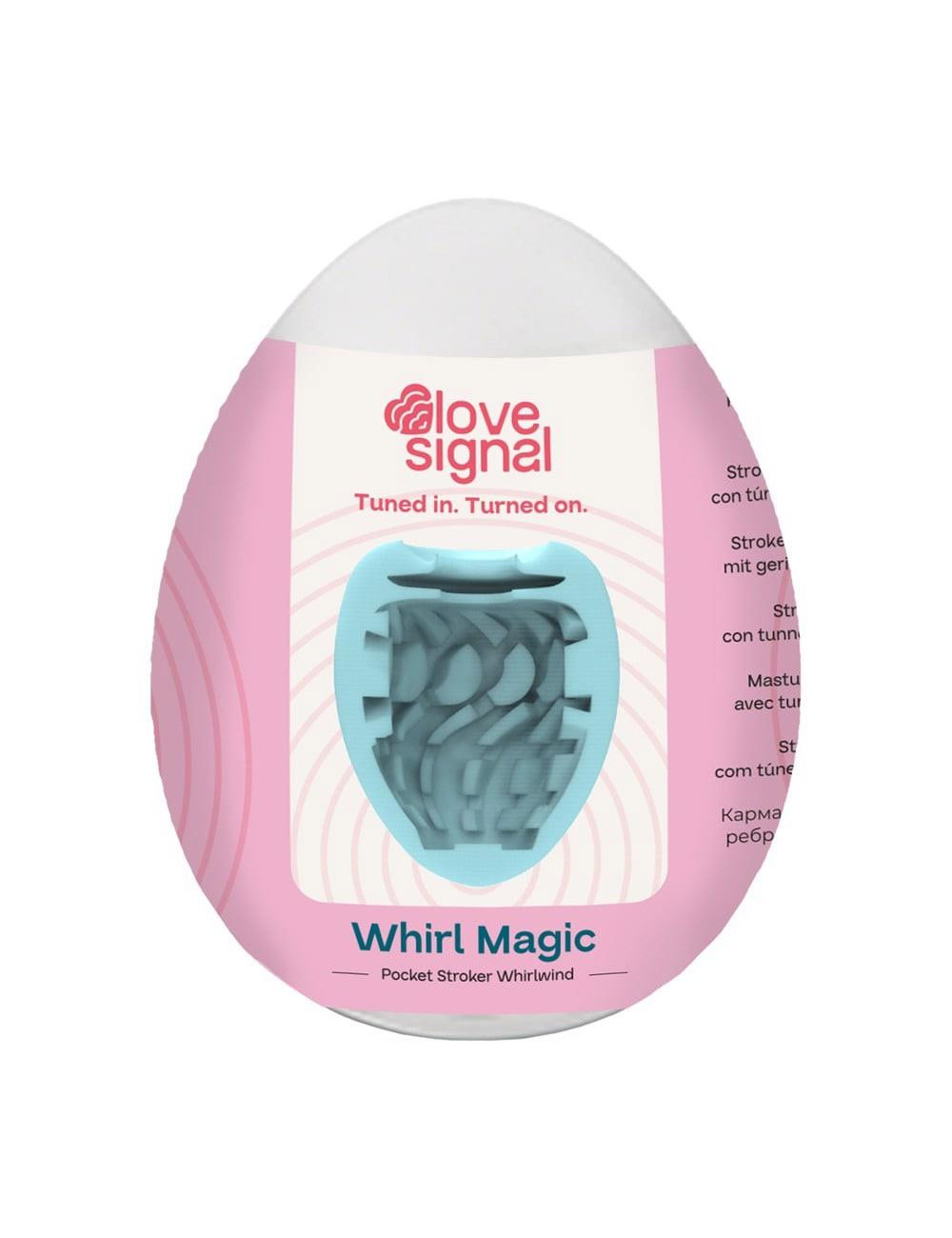 LOVE SIGNAL WHIRL MAGIC POCKET STROKER