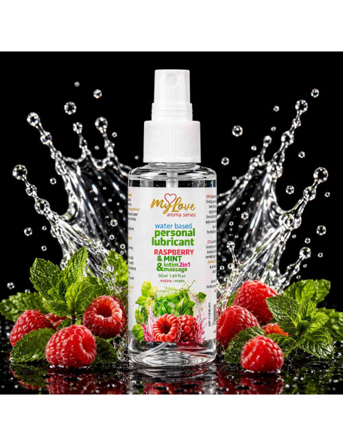 MyLove Aroma Series Intim&Massage 2in1 Raspberry & Mint 50 ml