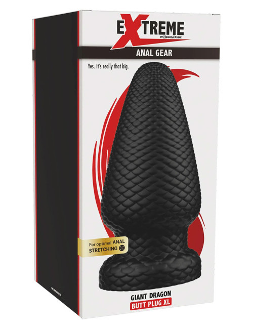 Giant Dragon Butt Plug PVC XL