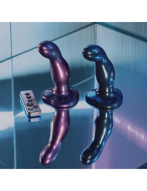 FINGERING & VIBRATING DILDO - M - PURPLE TR