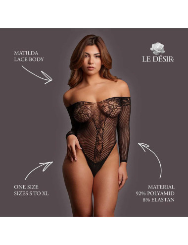 Matilda - Lace Body - One Size - Black