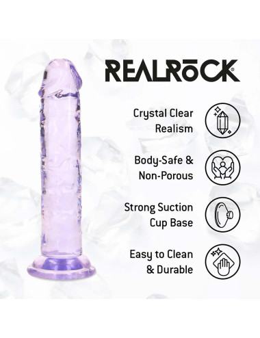 Realistic Dildo - 5" / 12,7 cm - Purple