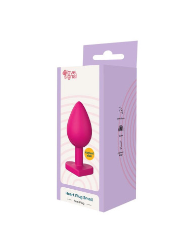 LOVE SIGNAL HEART PLUG SMALL