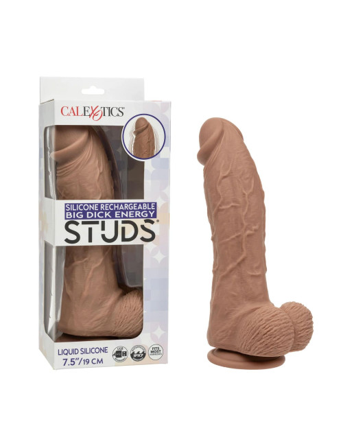 Big Dick Vibrating Energy Studs - Brown