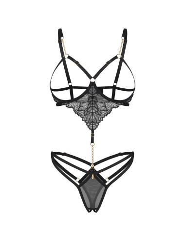 Matildea Black body otwarte  S/M