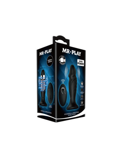 MR PLAY - POWERFULL VIBRATING Anal Plug