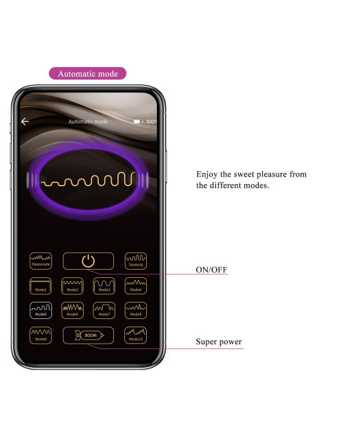 PRETTY LOVE - Catalina, 12 vibration functions Mobile APP Long-distance Control