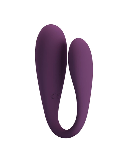 PRETTY LOVE - August, Mobile APP Long-distance Control 12 vibration functions, ABS Silicone, USB rechargeable