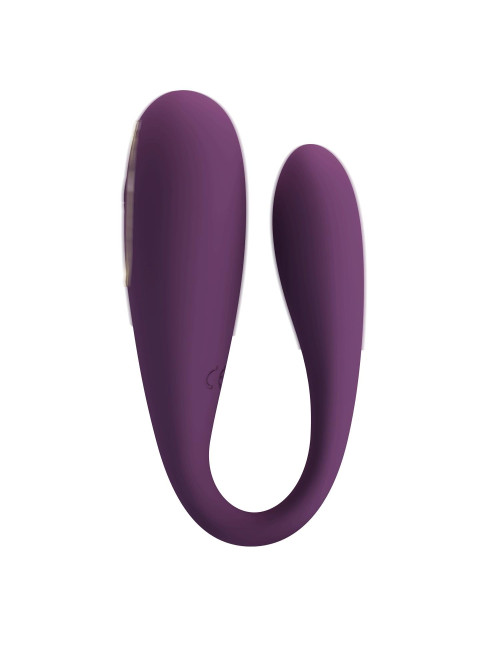PRETTY LOVE - August, Mobile APP Long-distance Control 12 vibration functions, ABS Silicone, USB rechargeable
