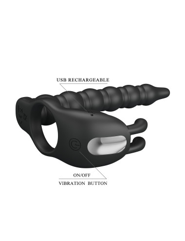 PRETTY LOVE - Blackney black, 7 vibration functions Memory function