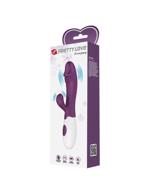 Pretty Love Snappy Dark Purple - 30 funkcji wibracji