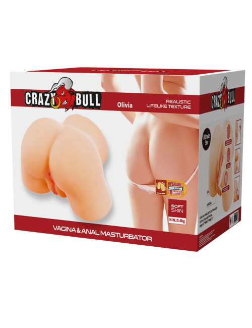 Crazy Bull Olivia Realistic Torso Masturbator