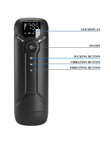 Pretty Love Aetolia 3-in-1 Automatic Masturbator with Universal Handle