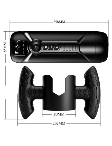 Pretty Love Aetolia 3-in-1 Automatic Masturbator with Universal Handle